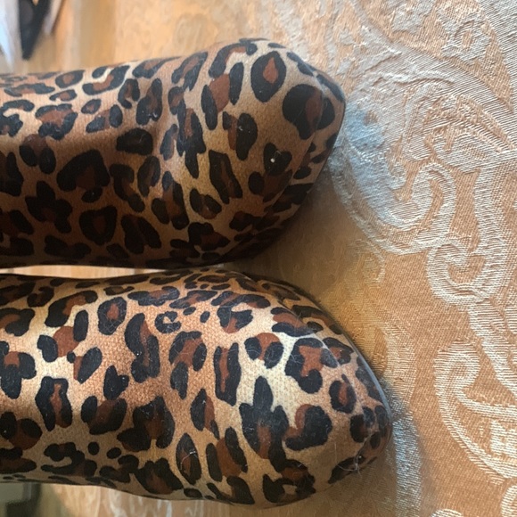 Sexy fun wild hot leopard print knee high boots! - Picture 3 of 9